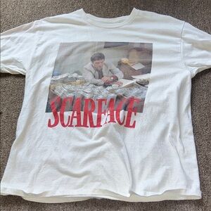 Scarface Graphic Tee in White by [Brand]